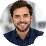 Portrait d’illustration d’un conseiller Leadsoon